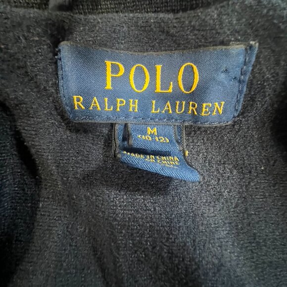 Polo Ralph Lauren Boy's Lightweight Hooded Jacket Navy Blue Sz M (10-12) - Picture 13 of 14